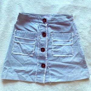 Honey Belle Jean Skirt